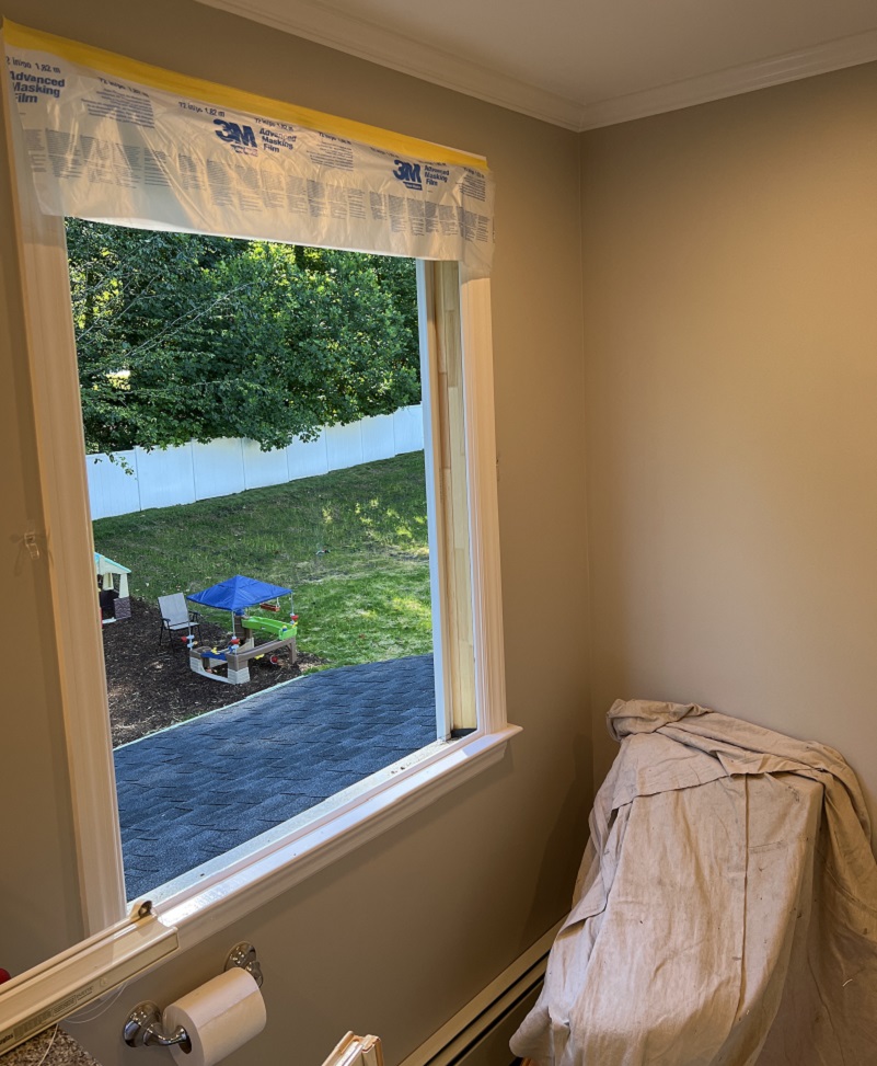 Prepare to install new window